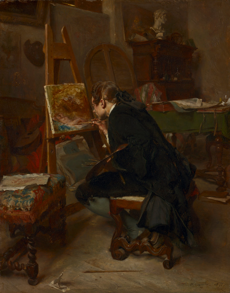 Un peintre - Ernest Meissonier