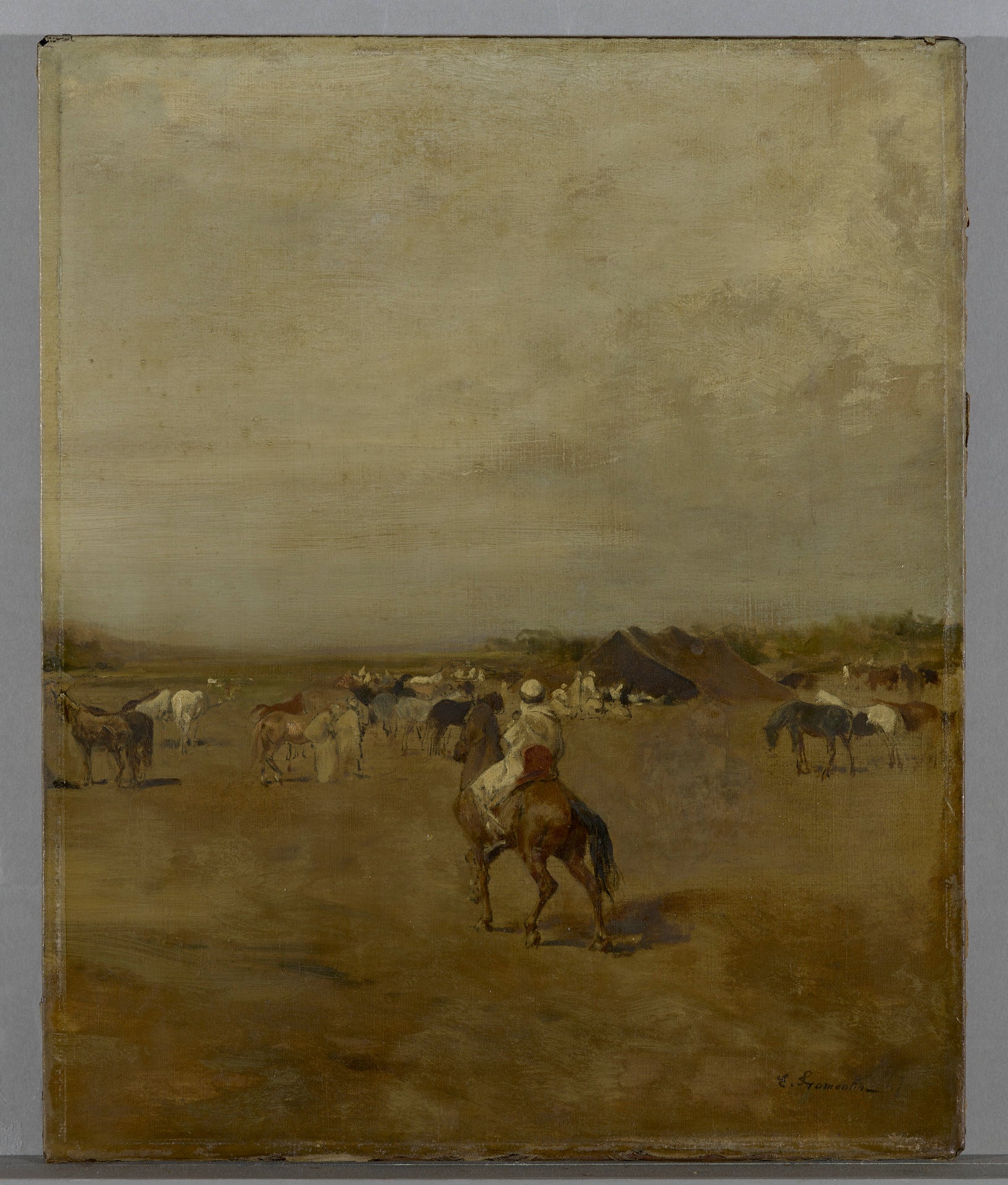 Campement arabe - Eugène Fromentin