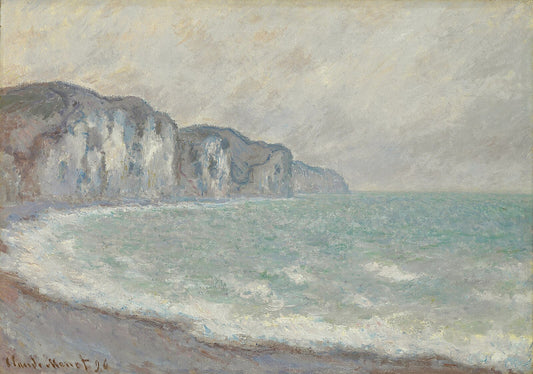 منحدرات بورفيل، طقس غائم (1896)