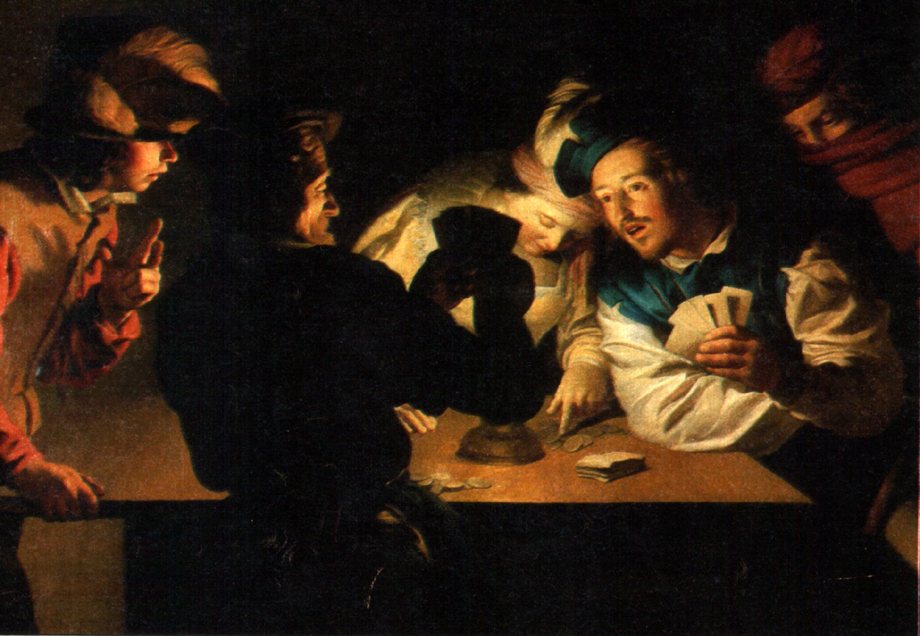 Les Tricheurs - Gerrit van Honthorst - Alpha Reproduction