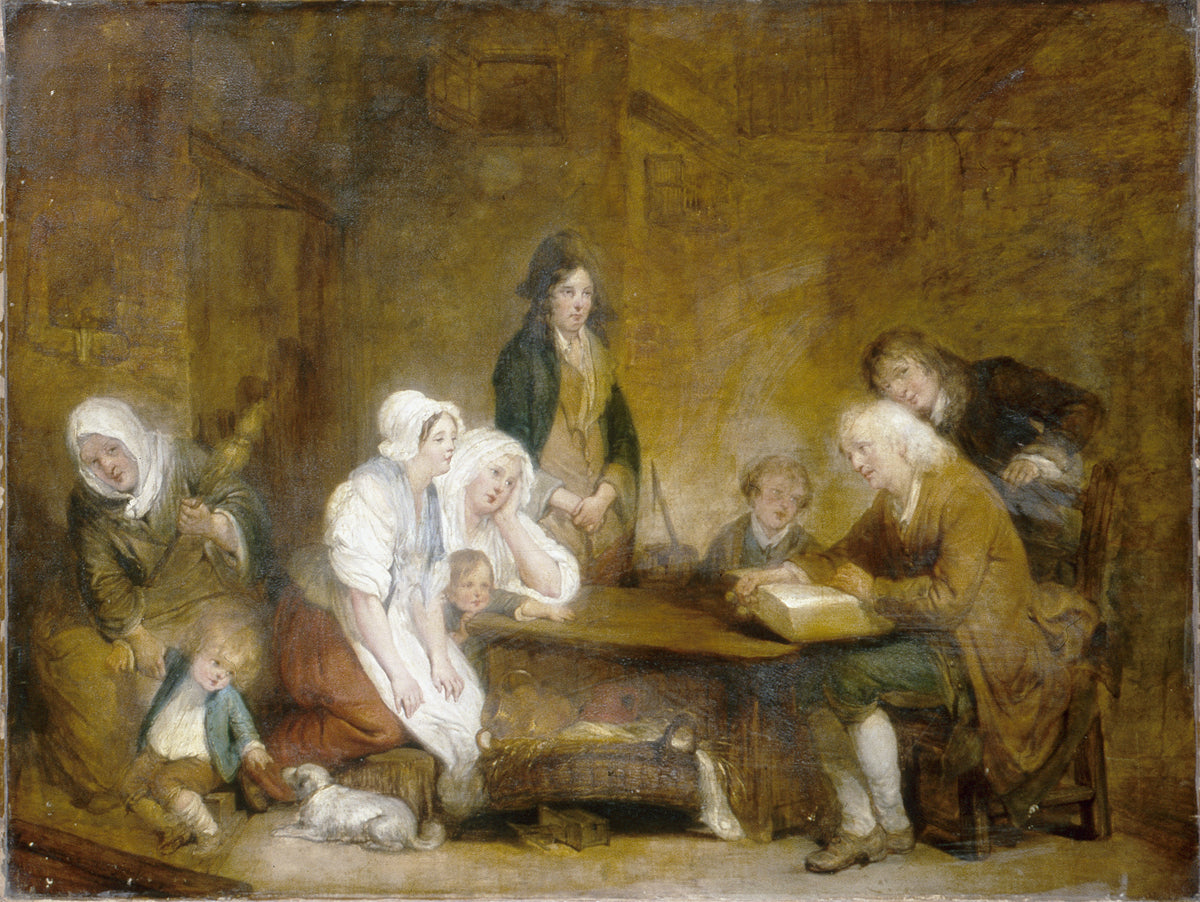 Culte familial - Jean-Baptiste Greuze