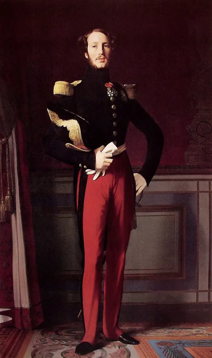 Ferdinand-Philippe duc d’Orléans (1810-1842) - Jean-Auguste-Dominique Ingres - Alpha Reproduction