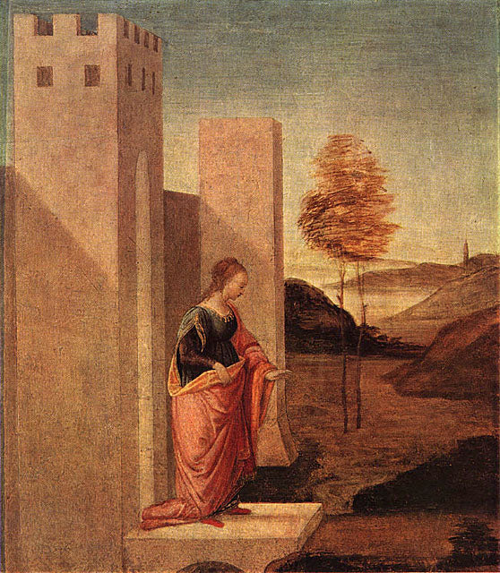 La reine Vashti quitte le palais royal - Sandro Botticelli