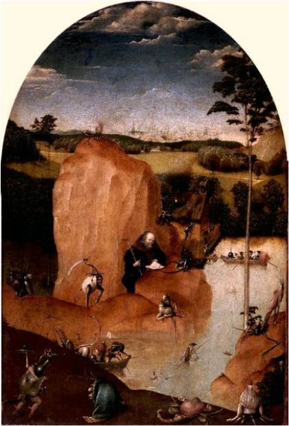 La Tentation de saint Antoine - Hieronymus Bosch