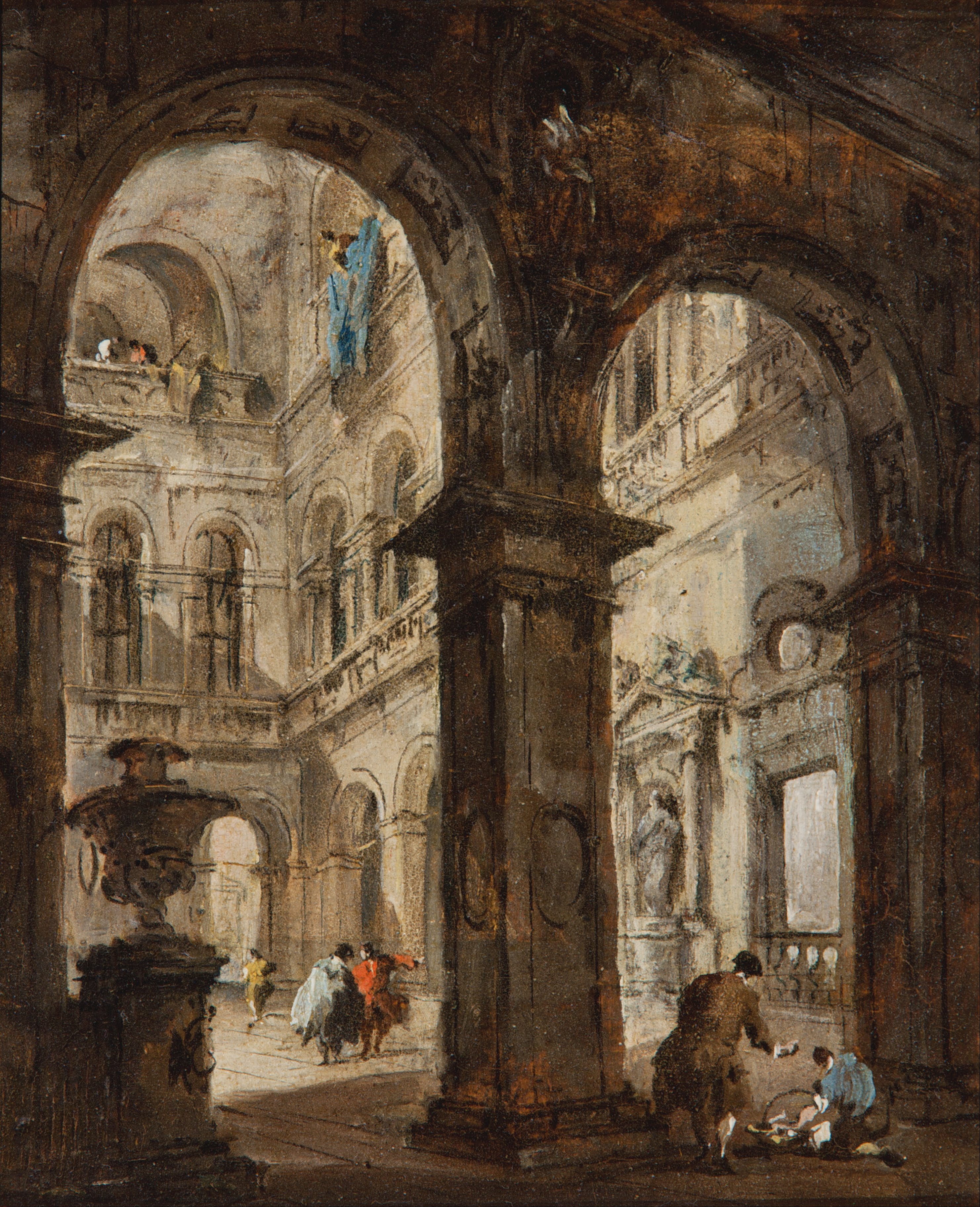 Un caprice architectural - Francesco Guardi