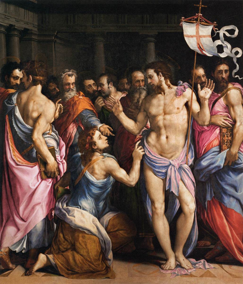 L’Incrédulité de saint Thomas - Francesco Salviati - Alpha Reproduction
