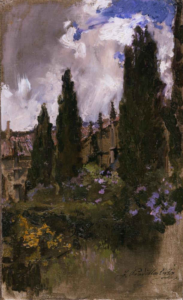 Parmi les Toros de Guisando - Francisco Pradilla y Ortiz