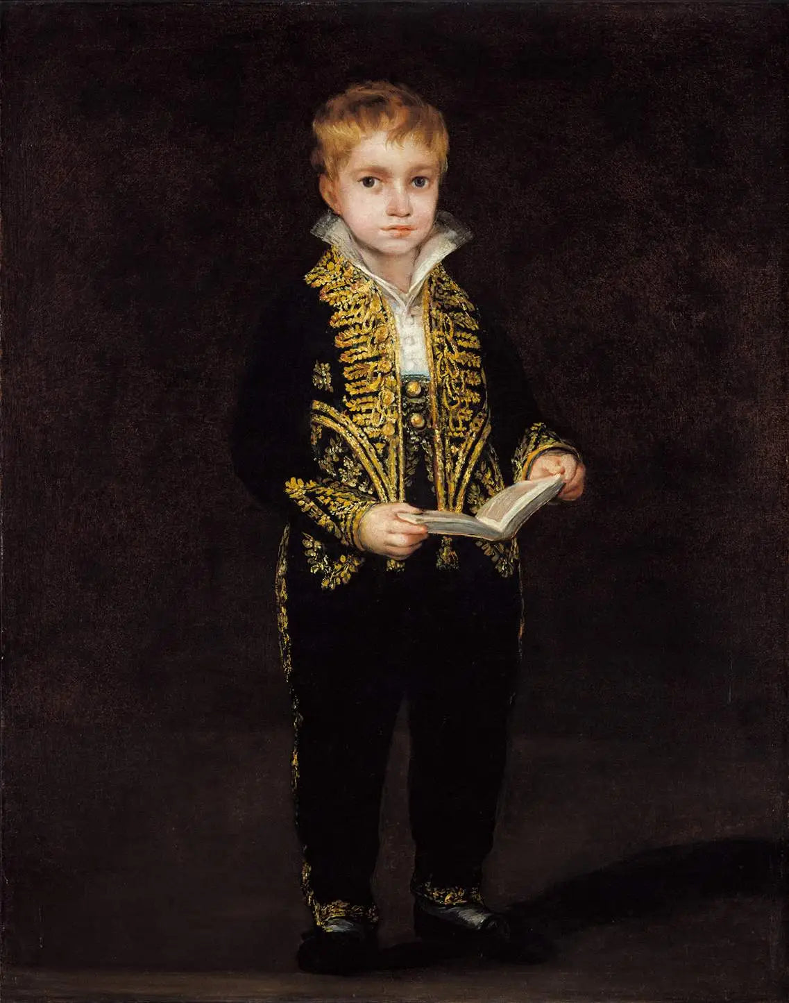 Reproduction du tableau « Portrait de Victor Guye - Francisco de Goya » par Alpha Reproduction en peinture à l’huile