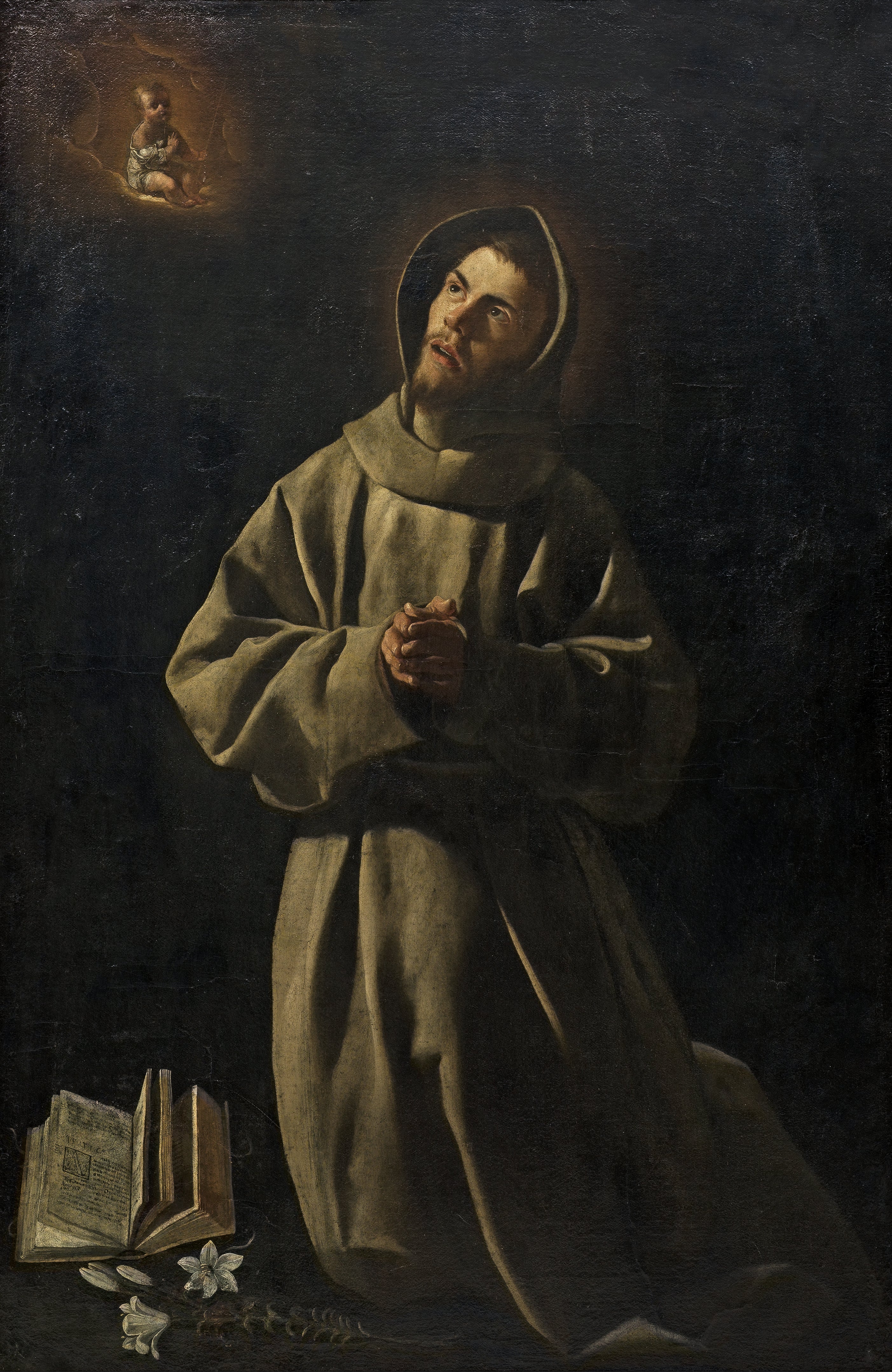 Apparition de l'Enfant Jésus à Saint Antoine de Padoue - Francisco de Zurbarán