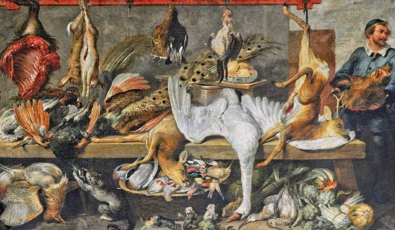 Un étal de boucher - Frans Snyders