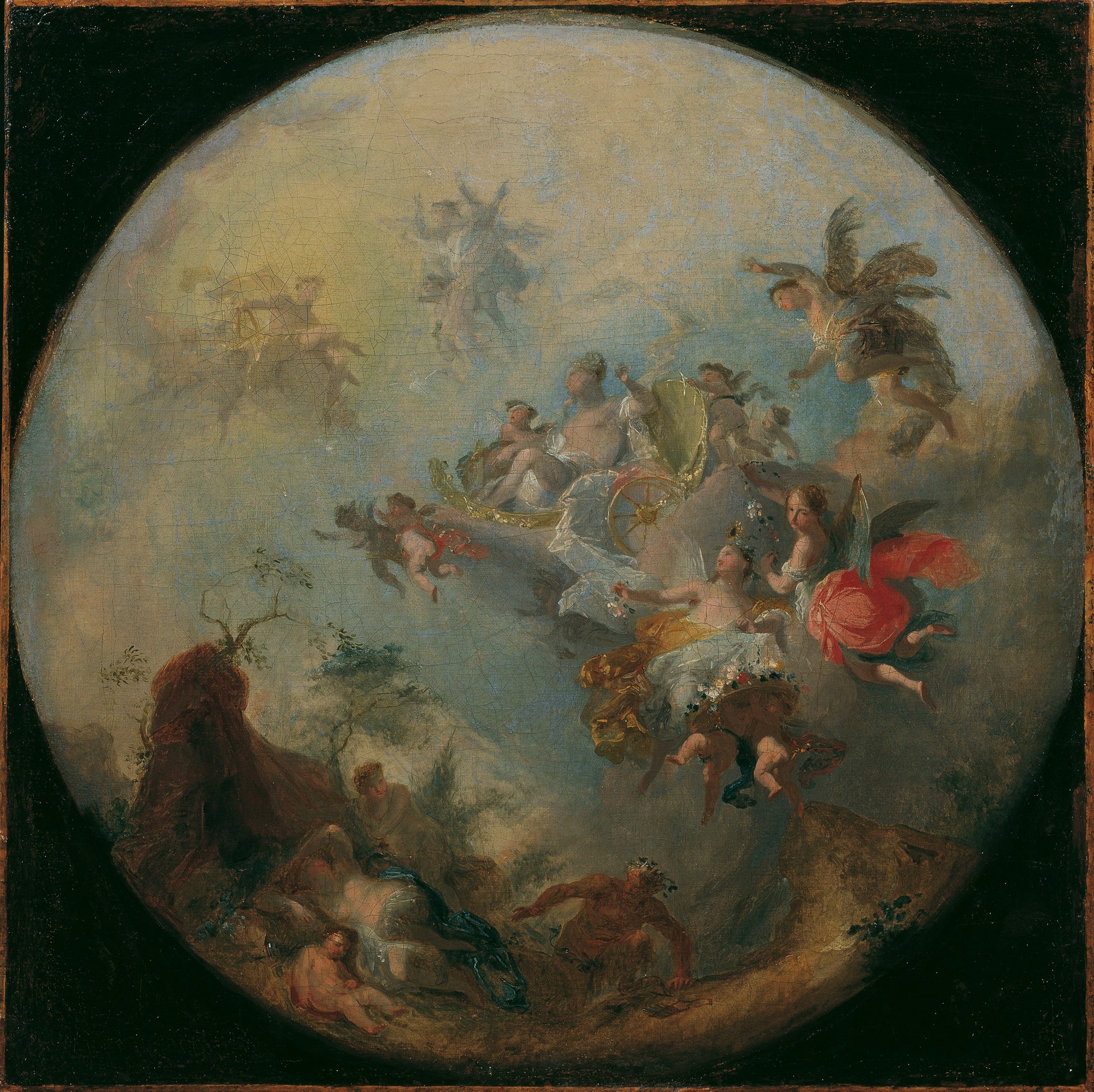Le triomphe d'Aurore - Franz Anton Maulbertsch image 1 copie peinte à la main à l’huile
