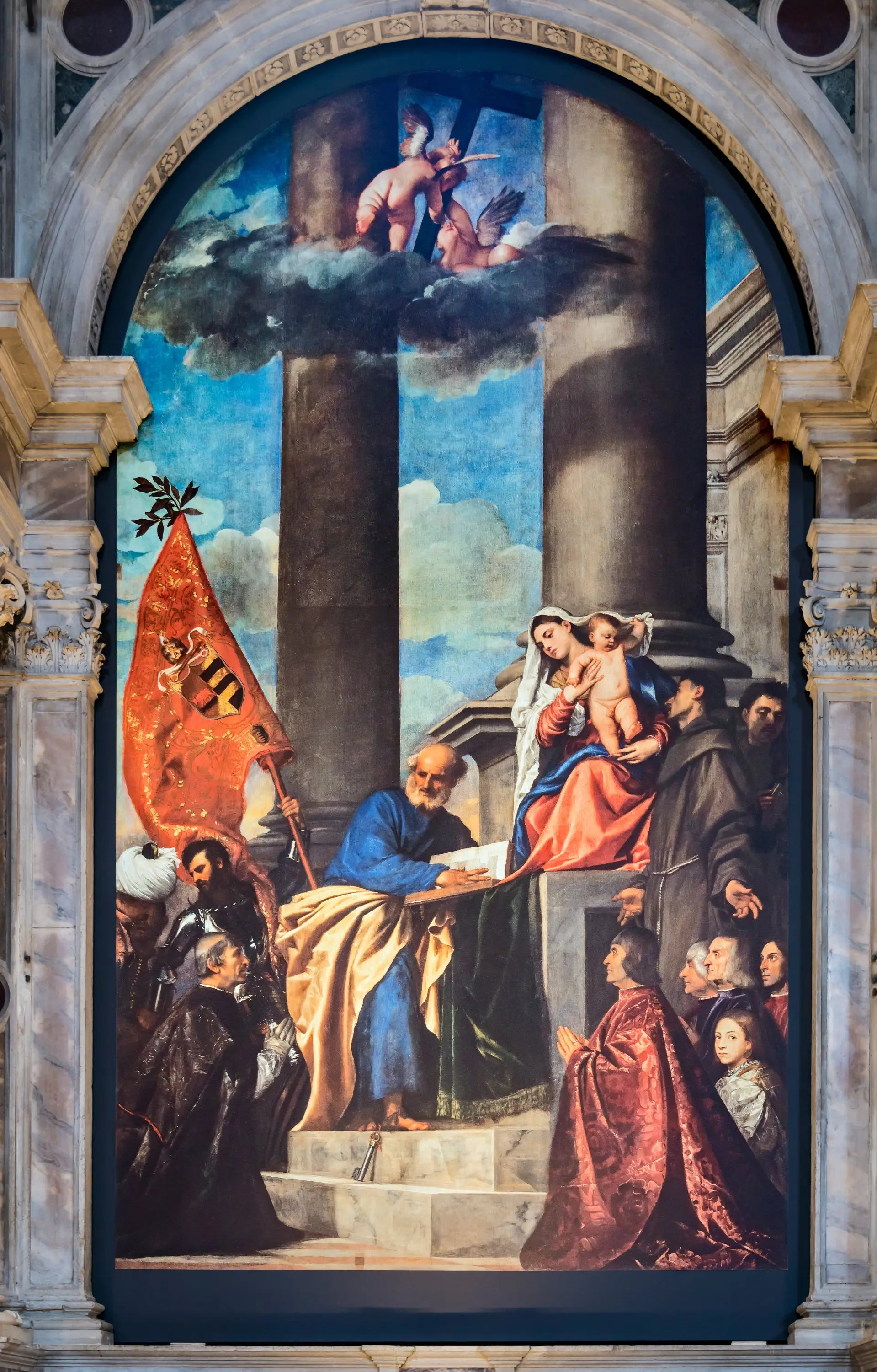 Madonna di Ca’ Pesaro - Titian - Alpha Reproduction