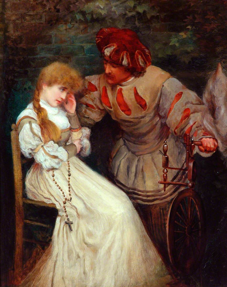 Faust et Marguerite - Frederic Leighton