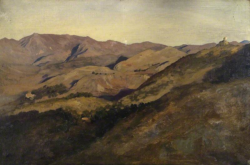 Étude des collines - Frederic Leighton