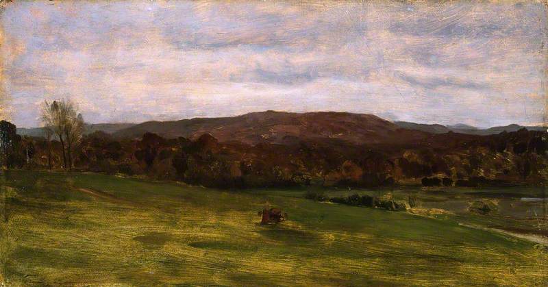Étude du paysage, Écosse - Frederic Leighton