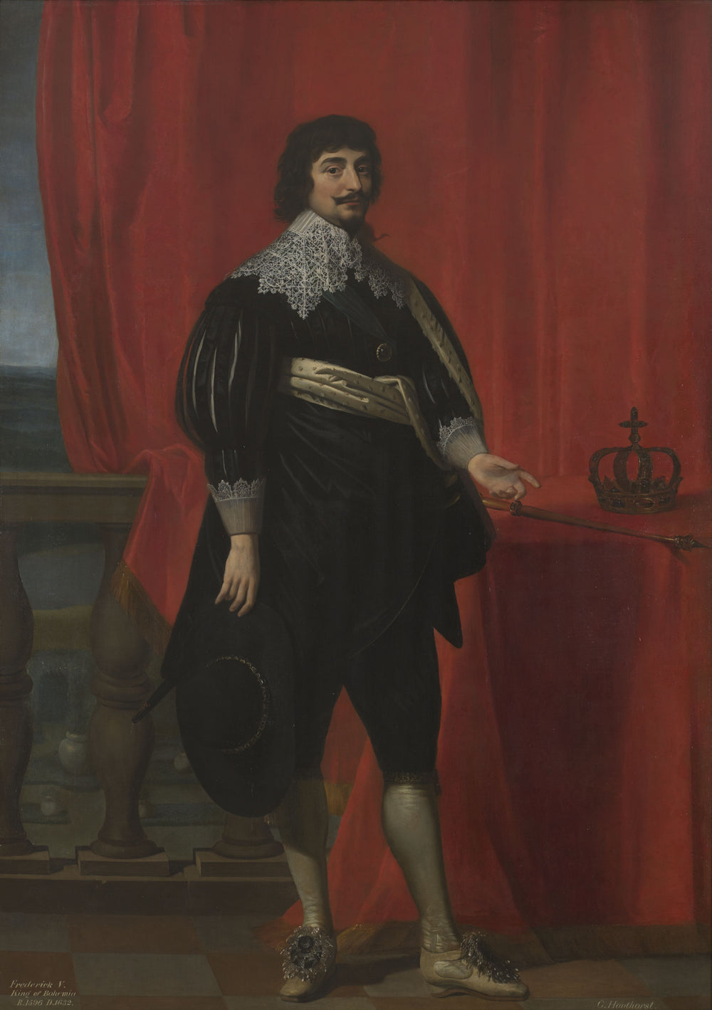 Frédéric V roi de Bohême (1596–1632) - Gerrit van Honthorst - Alpha Reproduction
