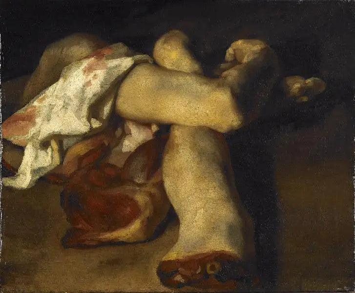 Reproduction du tableau « Morceaux anatomiques - Théodore Géricault » par Alpha Reproduction en peinture à l’huile