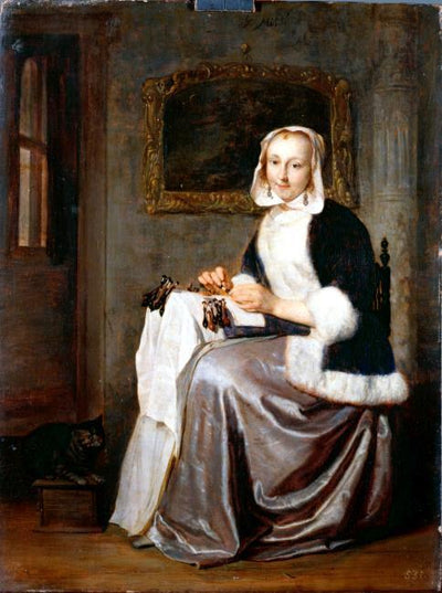La Dentellière - Gabriel Metsu