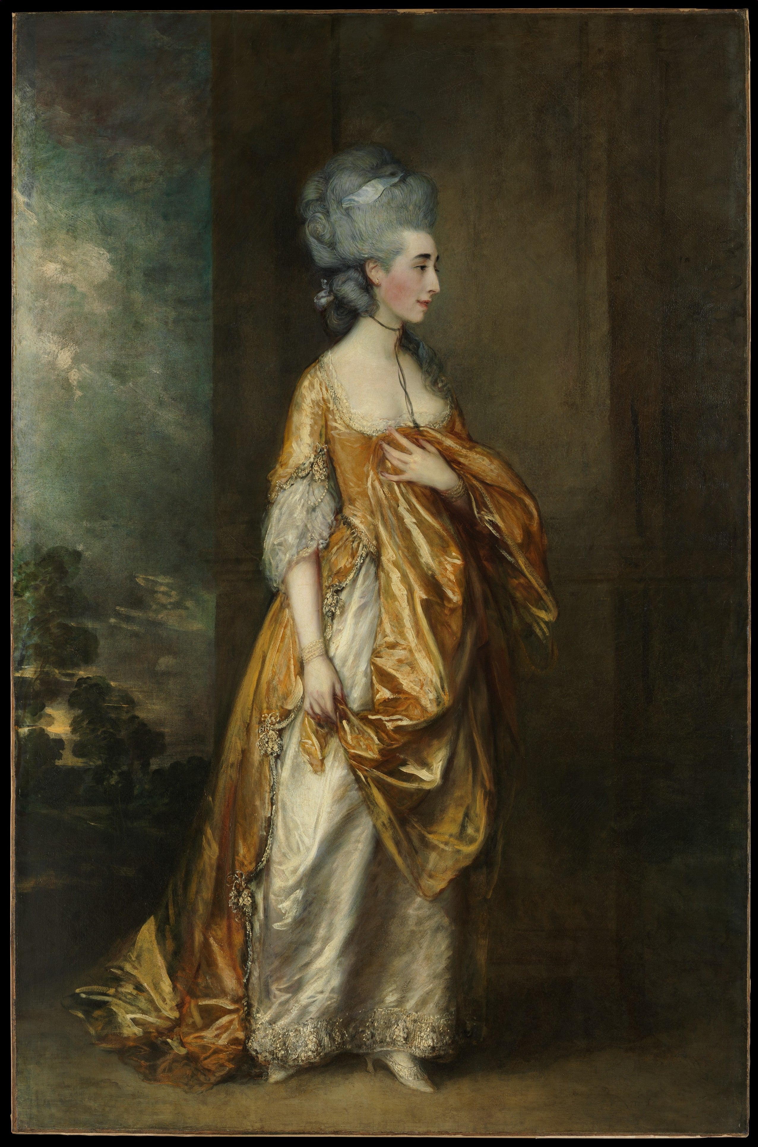 Mme Grace Dalrymple Elliott (1754 ?–1823) - Thomas Gainsborough