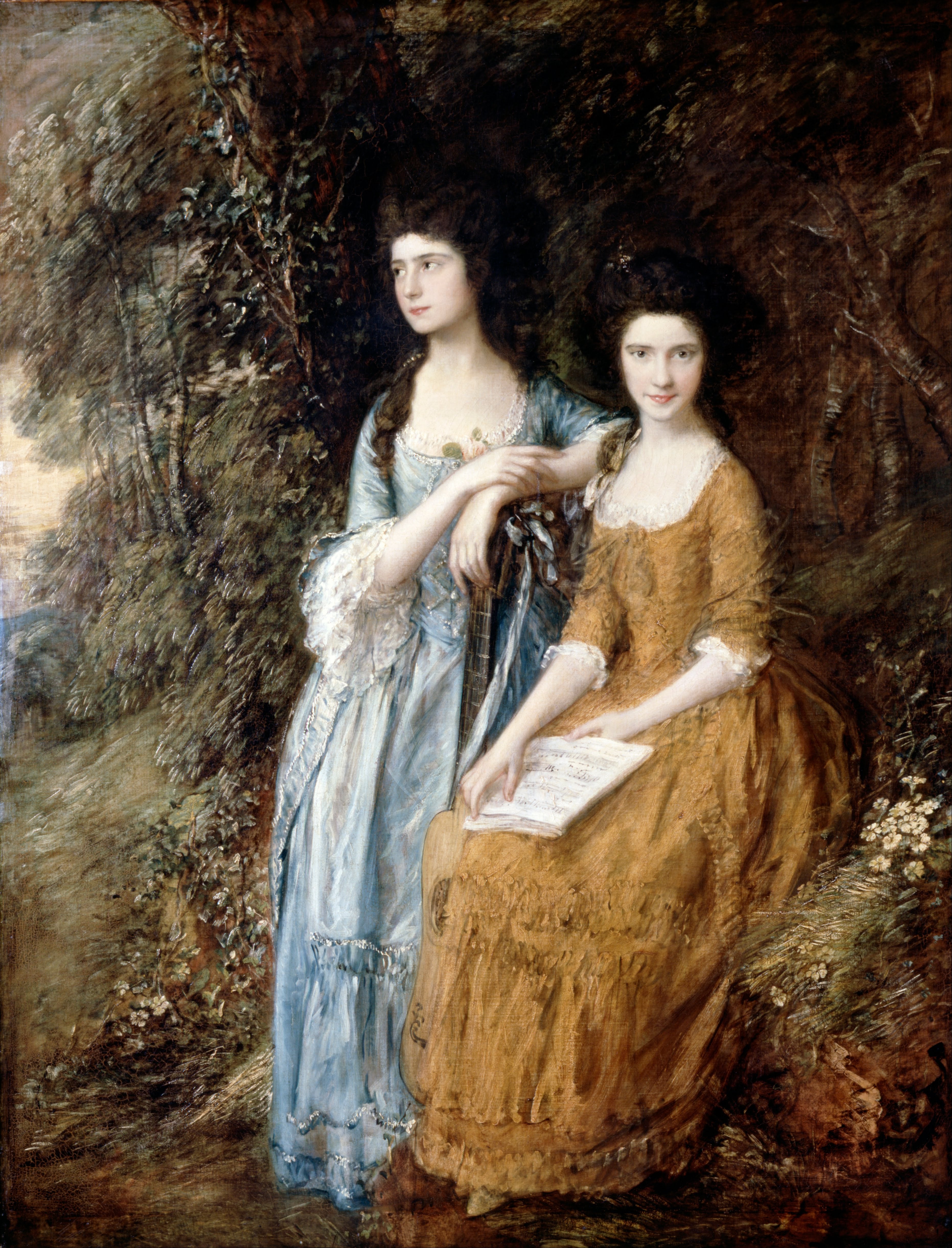 Les Sœurs Linley - Thomas Gainsborough
