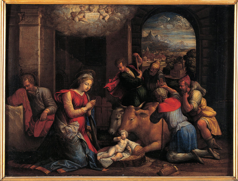 Adoration des bergers - Benvenuto Tisi
