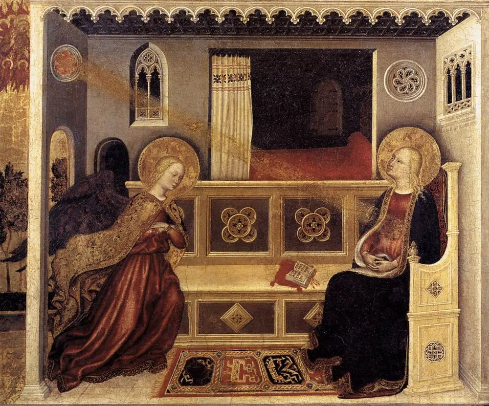 L’Annonciation - Gentile da Fabriano - Alpha Reproduction
