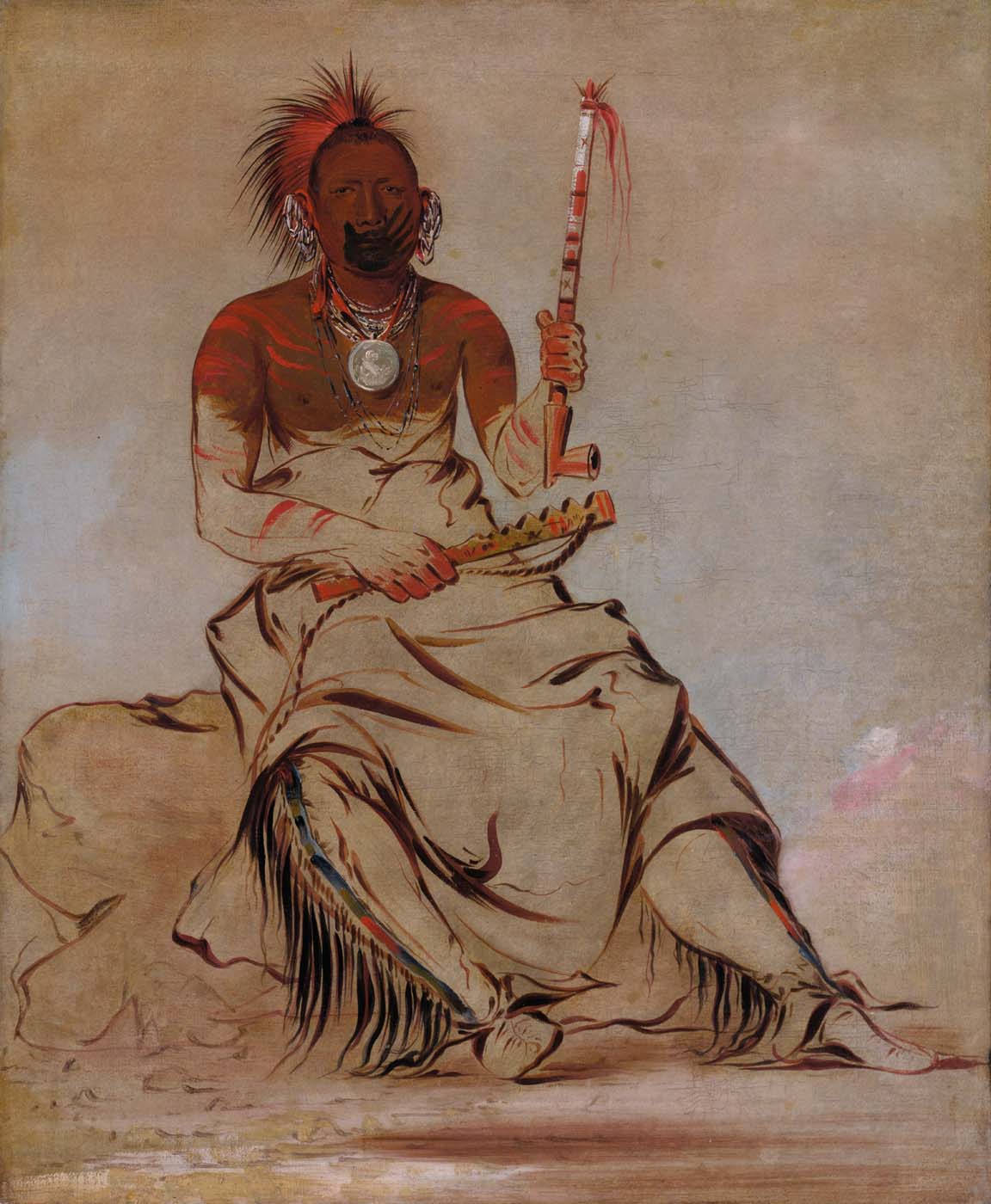 Te-ah'-ke-ra-lée-re-coo, The Cheyenne, un Pawnee républicain - George Catlin