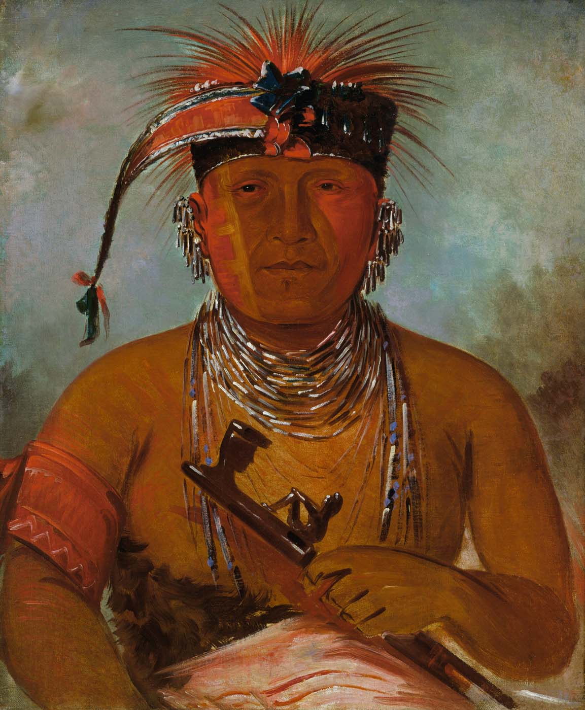 Wée-ke-rú-law, Celui qui échange - George Catlin