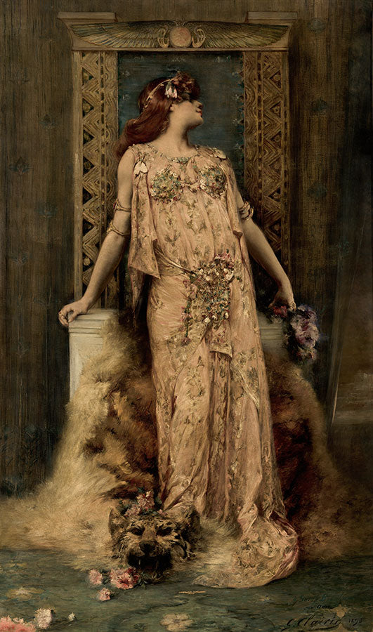 Portrait de Sarah Bernhardt - Georges Clairin
