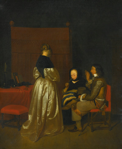La robe en satin - Gerard ter Borch