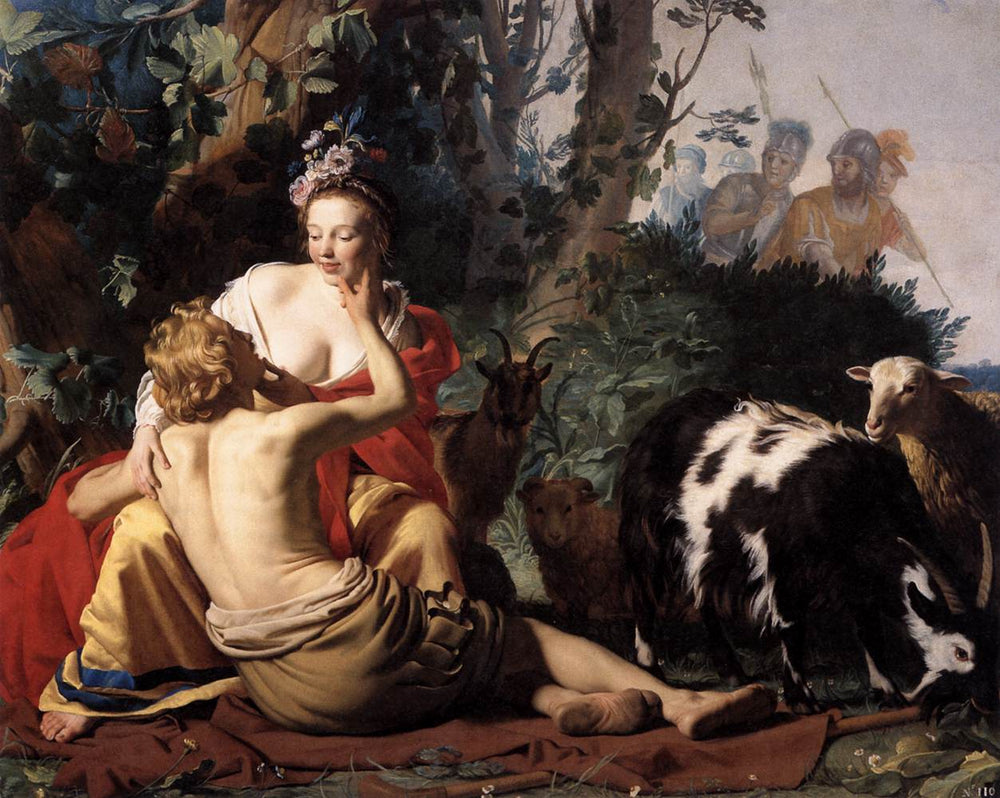 Granida et Daifilo - Gerrit van Honthorst - Alpha Reproduction