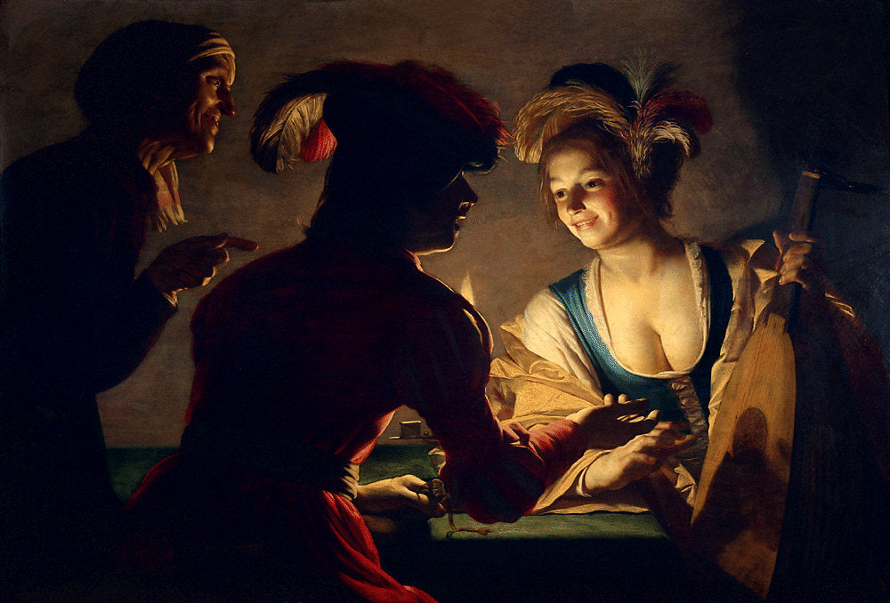 La Marieuse - Gerrit van Honthorst - Alpha Reproduction