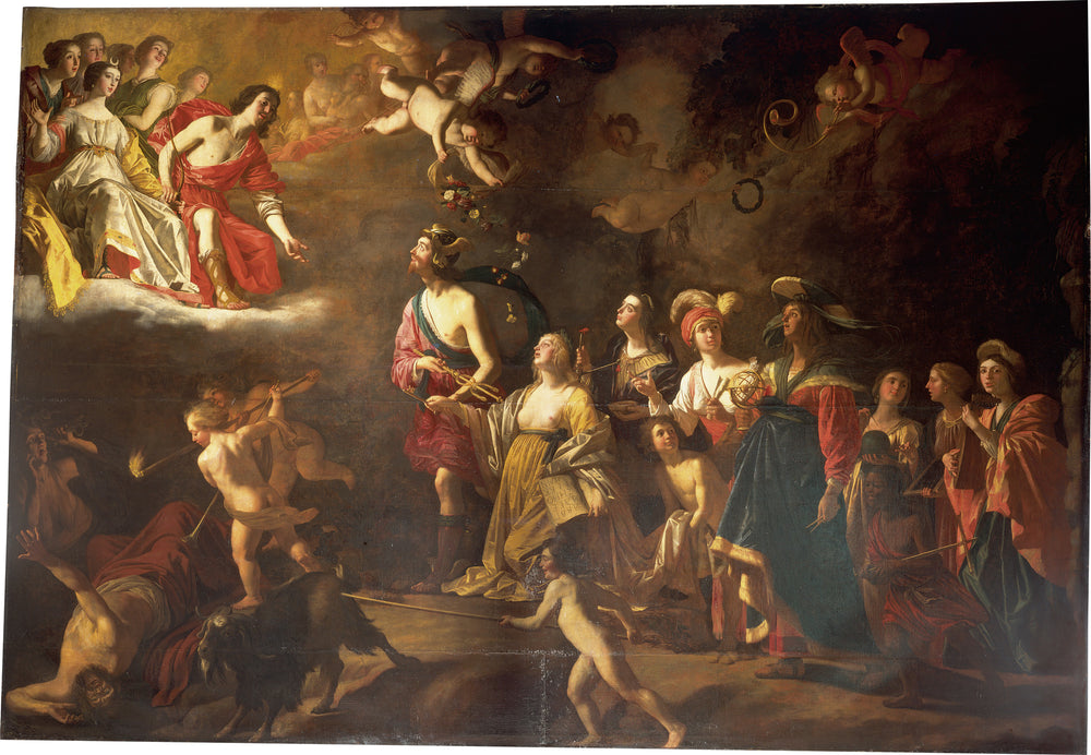 Apollon et Diane - Gerrit van Honthorst - Alpha Reproduction