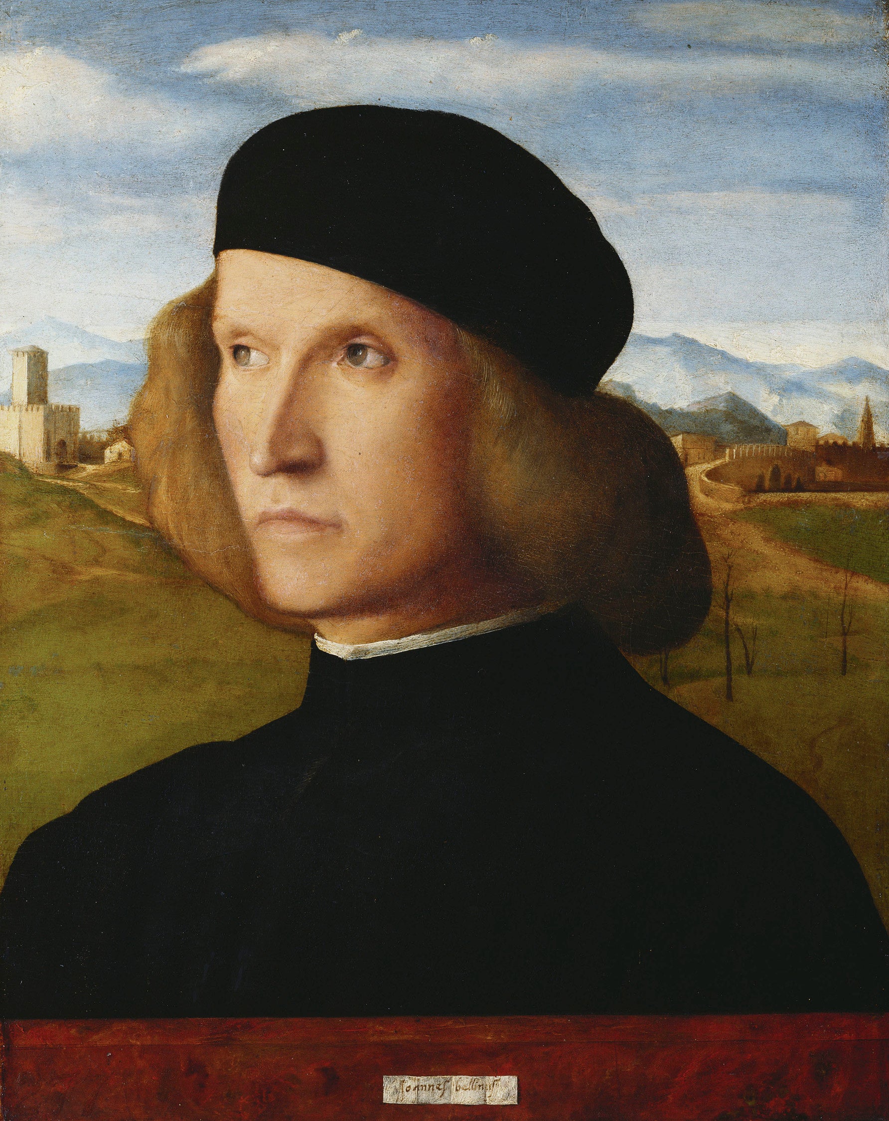 Portrait de jeune homme - Giovanni Bellini