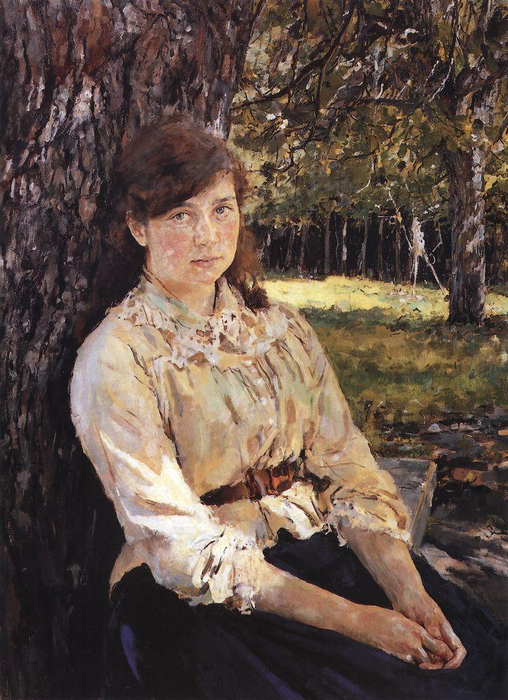 Girl in the Sunlight - Valentin Serov
