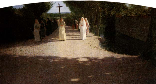 La Procession - Giuseppe Pellizza da Volpedo