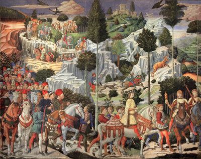 La procession du jeune roi - Benozzo Gozzoli - Alpha Reproduction