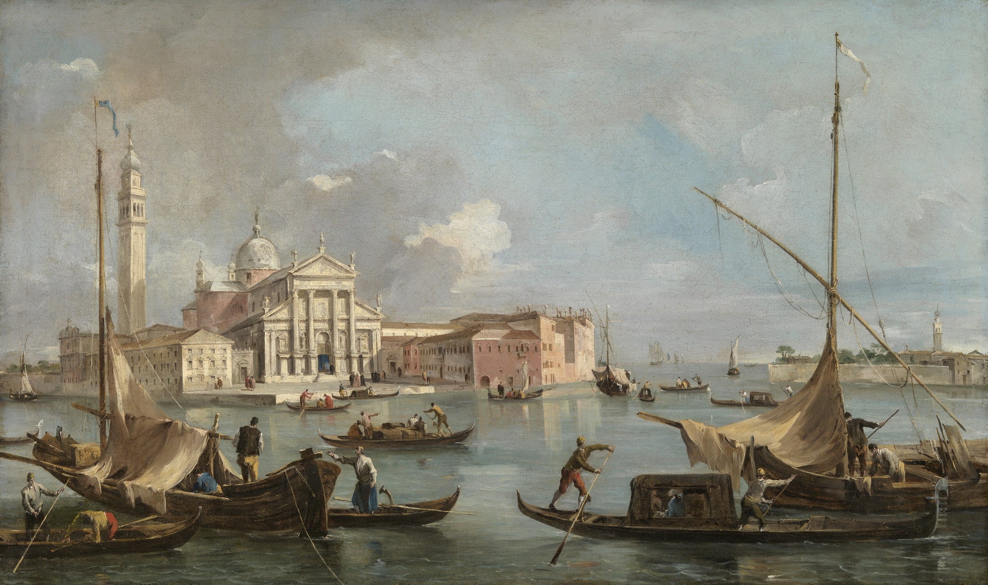 Vue de San Giorgio Maggiore - Francesco Guardi