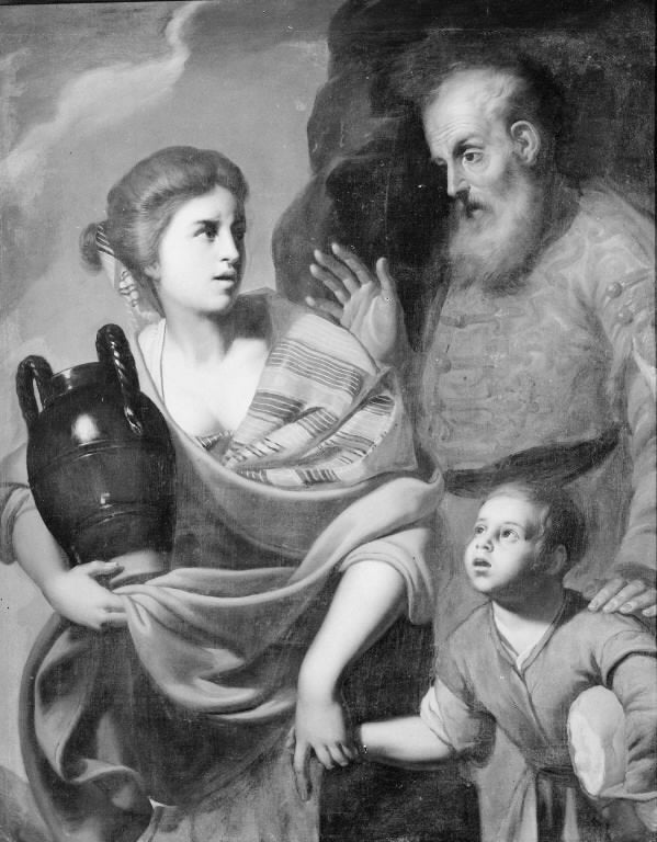 Abraham et Agar - Guercino - Alpha Reproduction