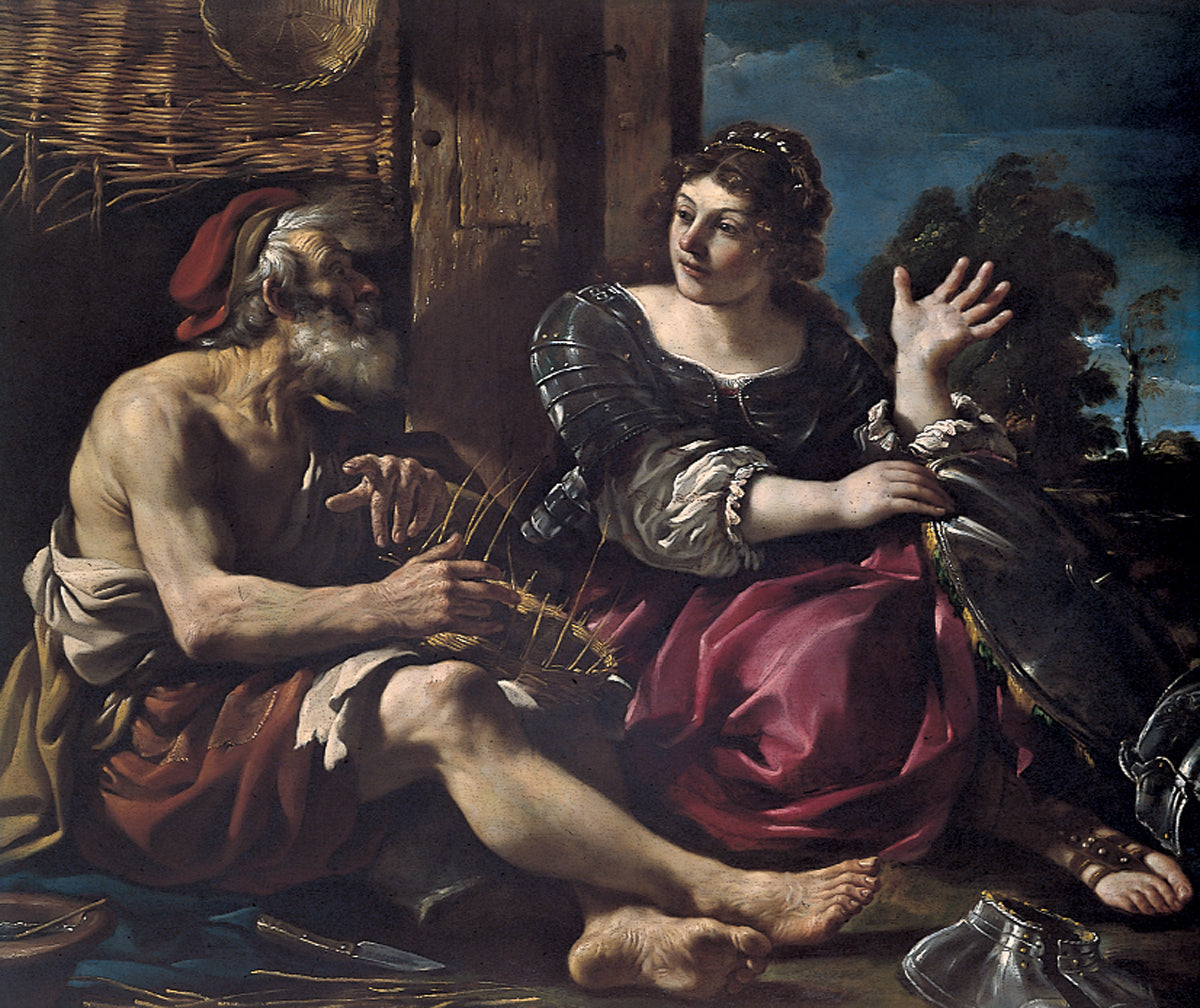 Erminia et le berger - Guercino - Alpha Reproduction