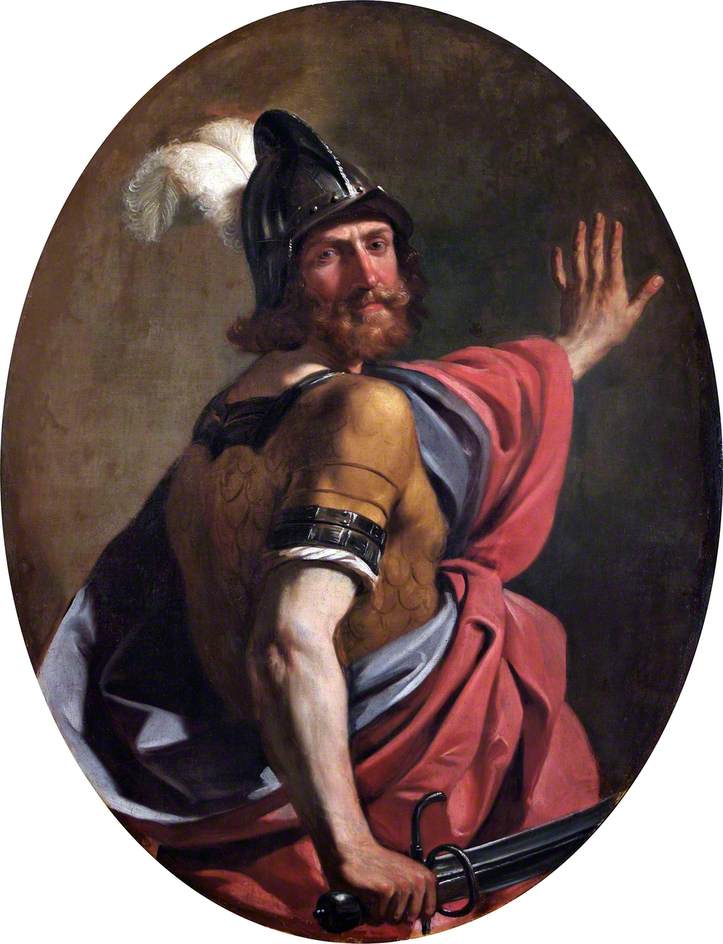 Mars en tant que guerrier - Guercino - Alpha Reproduction