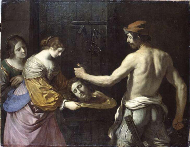 Salomé recevant la tête de saint Jean-Baptiste - Guercino - Alpha Reproduction