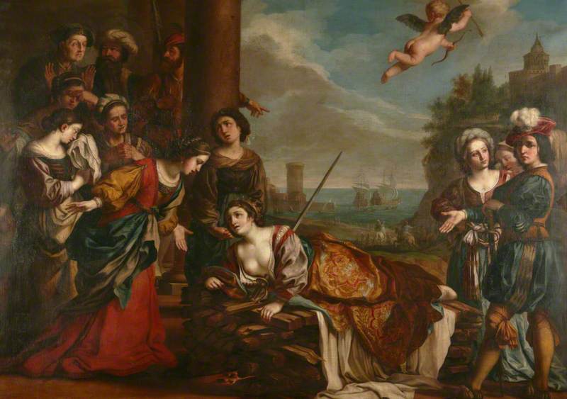 La mort de Didon - Guercino - Alpha Reproduction