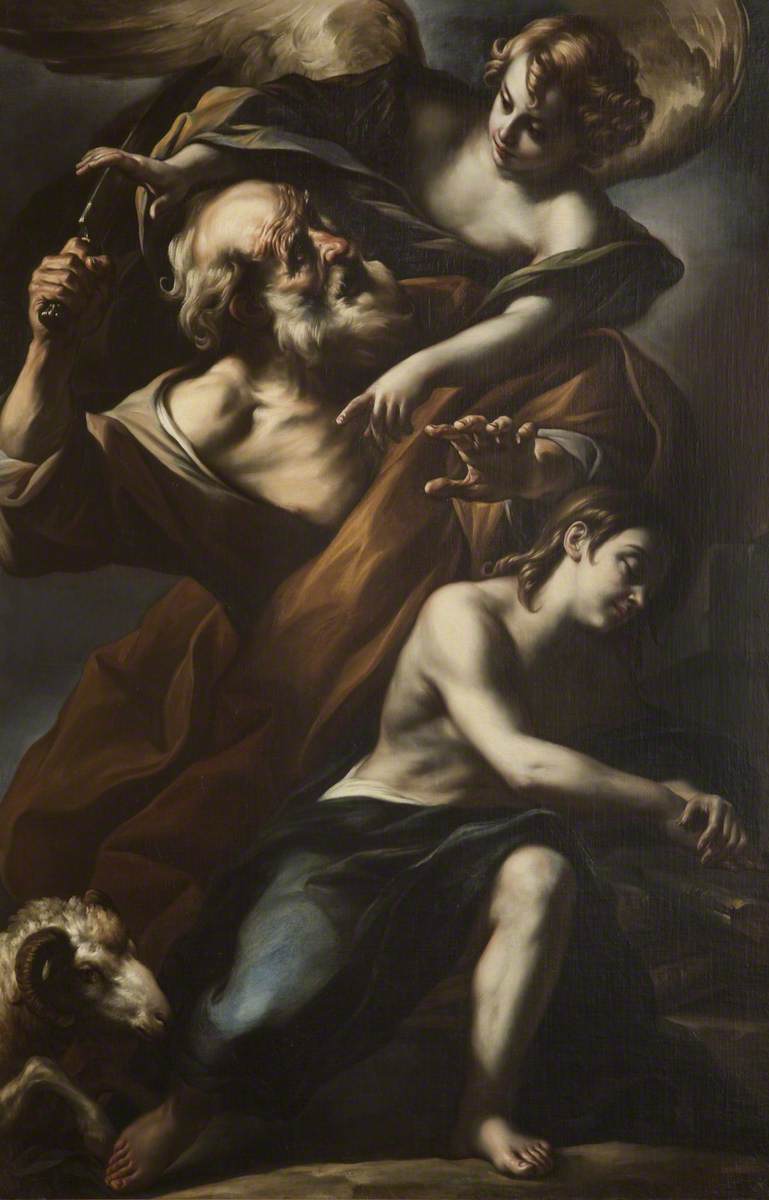 Le sacrifice d’Isaac - Guercino - Alpha Reproduction