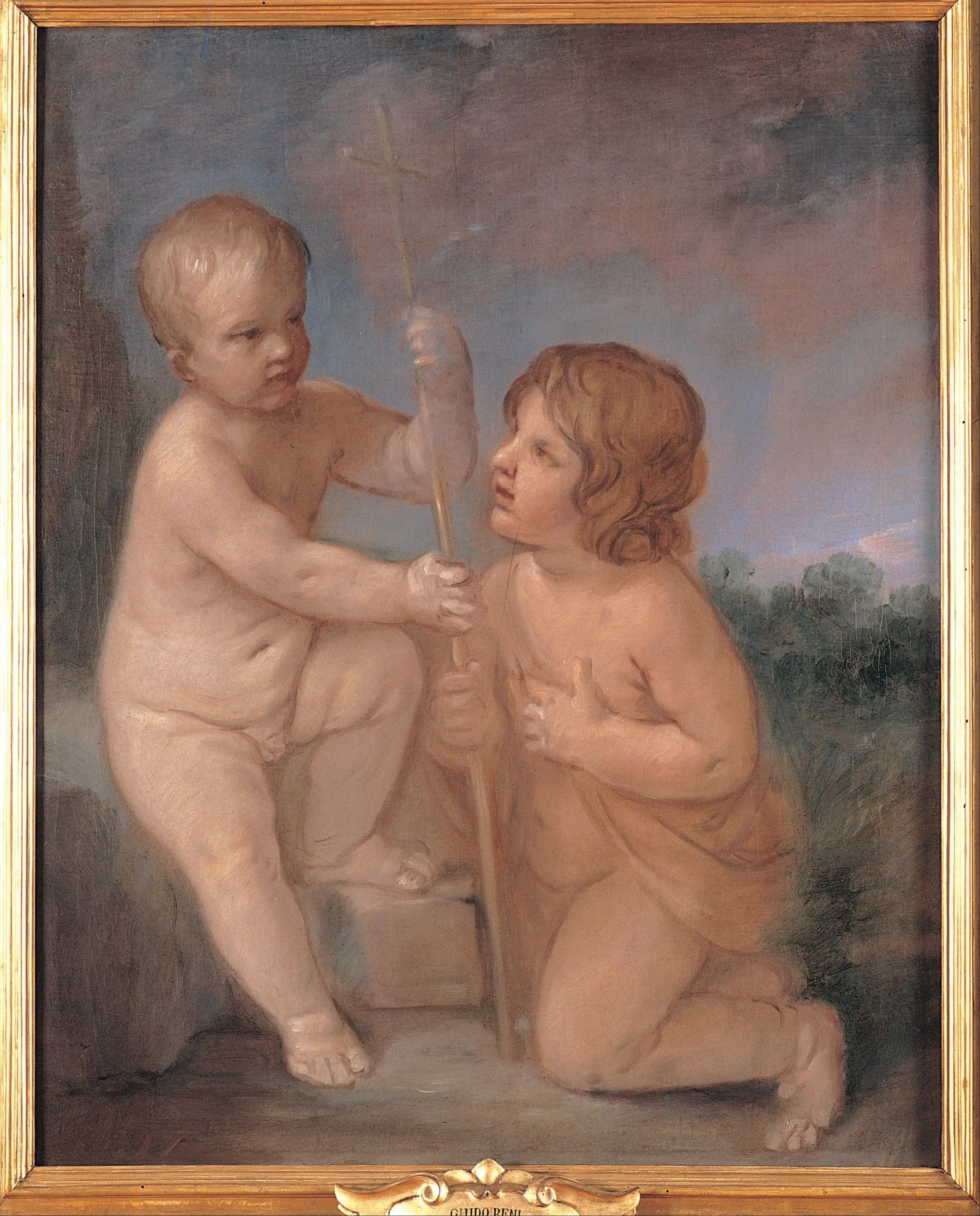 L’enfant Jésus et saint Jean - Guido Reni - Alpha Reproduction