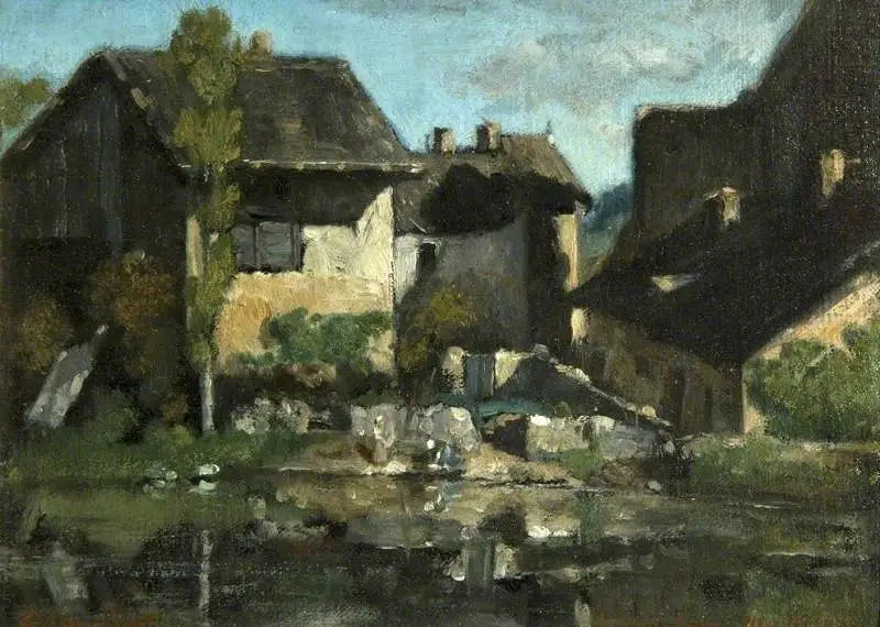 Les Lavandières - Gustave Courbet - Alpha Reproduction