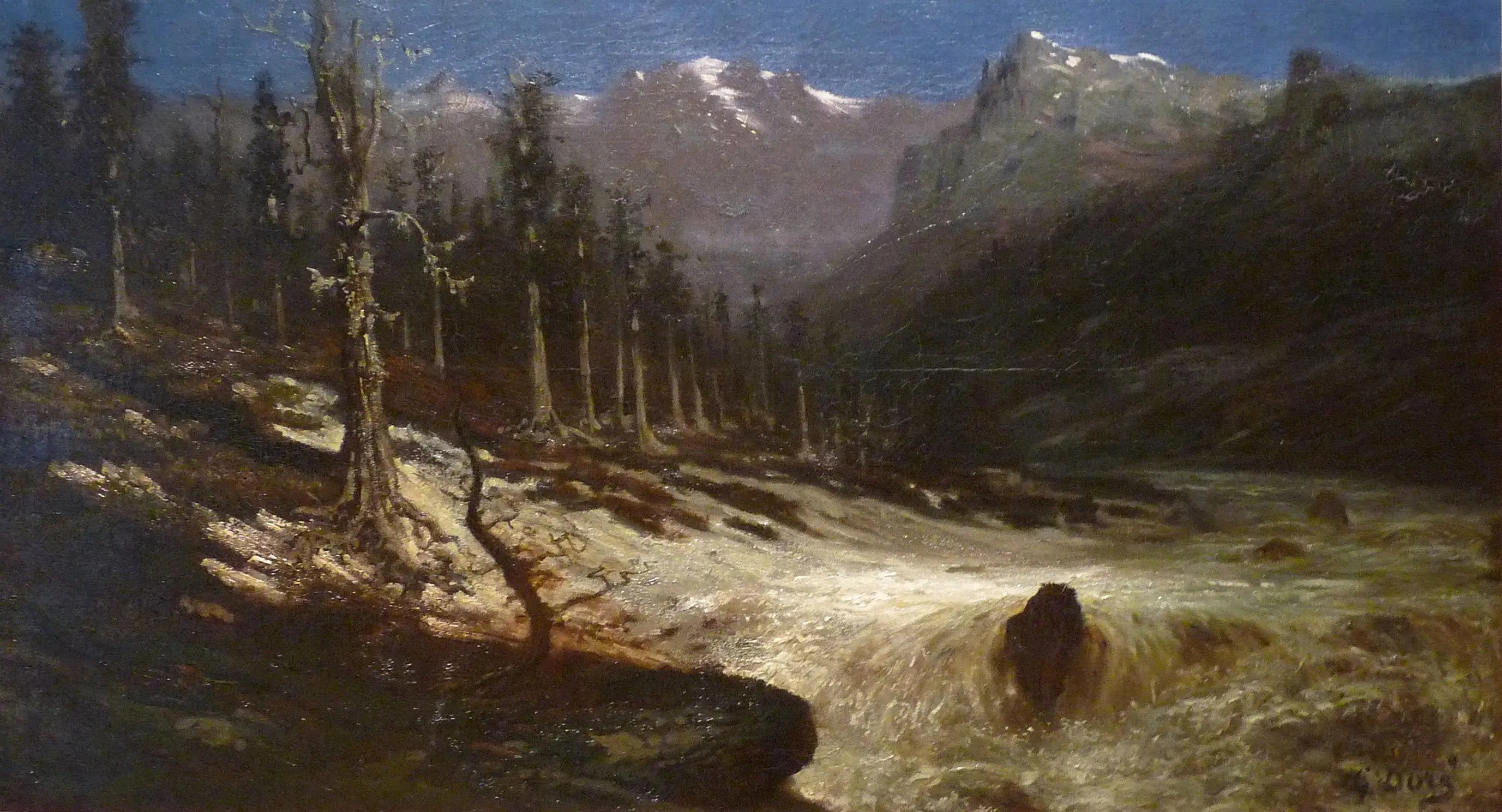 Fleuve des Alpes - Gustave Doré - Alpha Reproduction