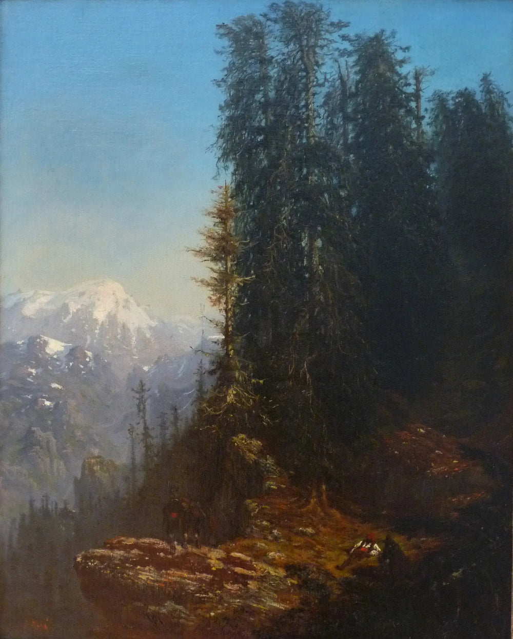 Paysage des Pyrénées - Gustave Doré - Alpha Reproduction