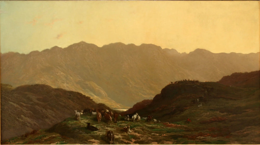 Paysage avec troupeau - Gustave Doré - Alpha Reproduction