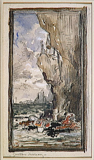 Mort de Sapho - Gustave Moreau